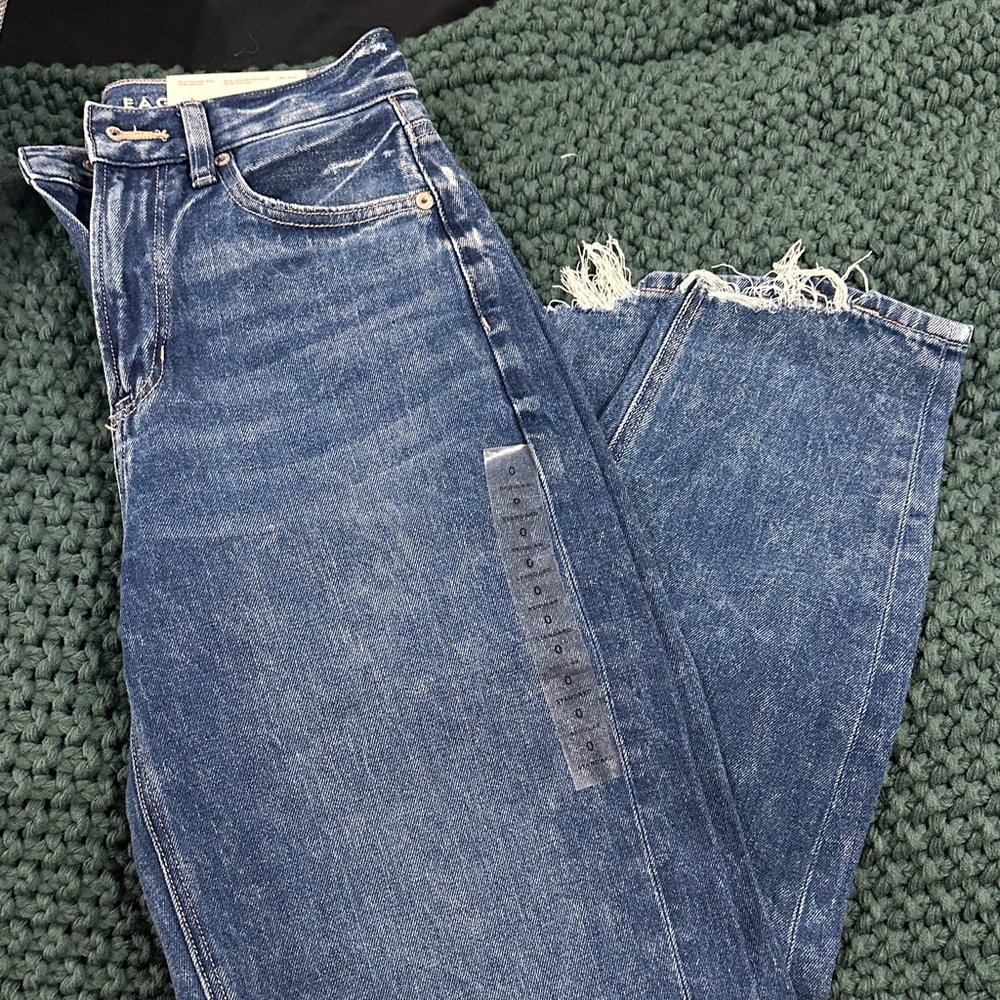 American Eagle Outfitters Blue Straight Leg Jeans